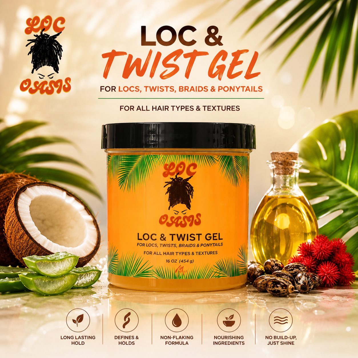 Loc & Twist Gel 16oz - Image 2