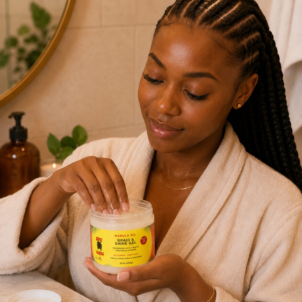 Braid & Shine Gel 16oz - Image 3