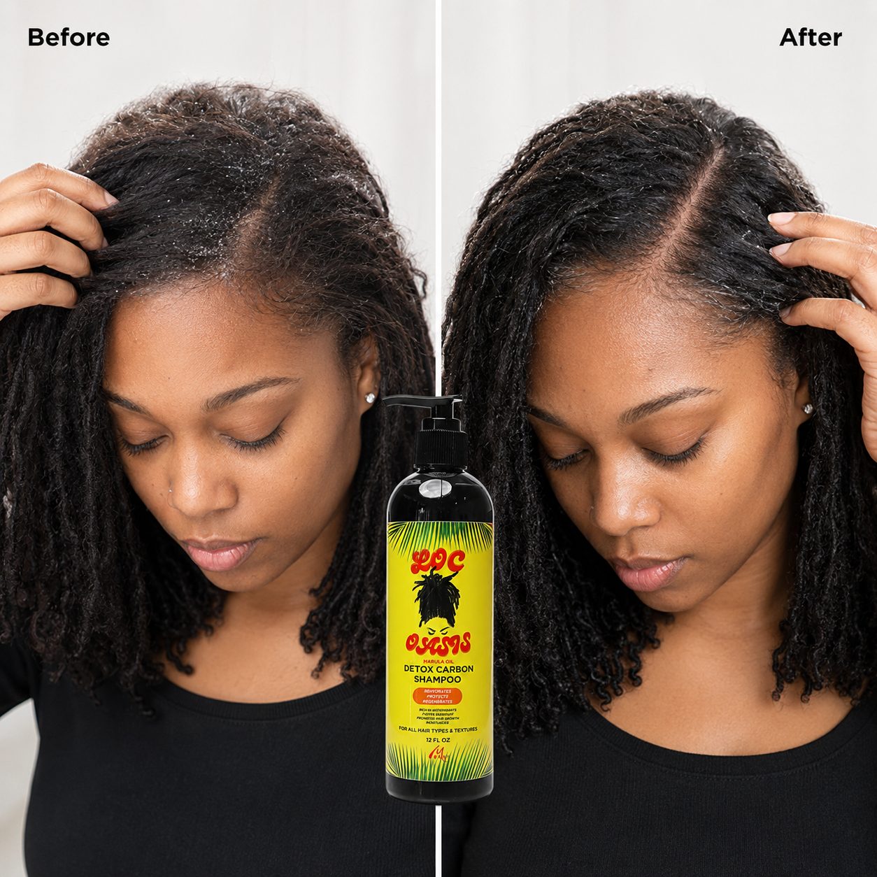 Detox Carbon Shampoo 12oz - Image 3